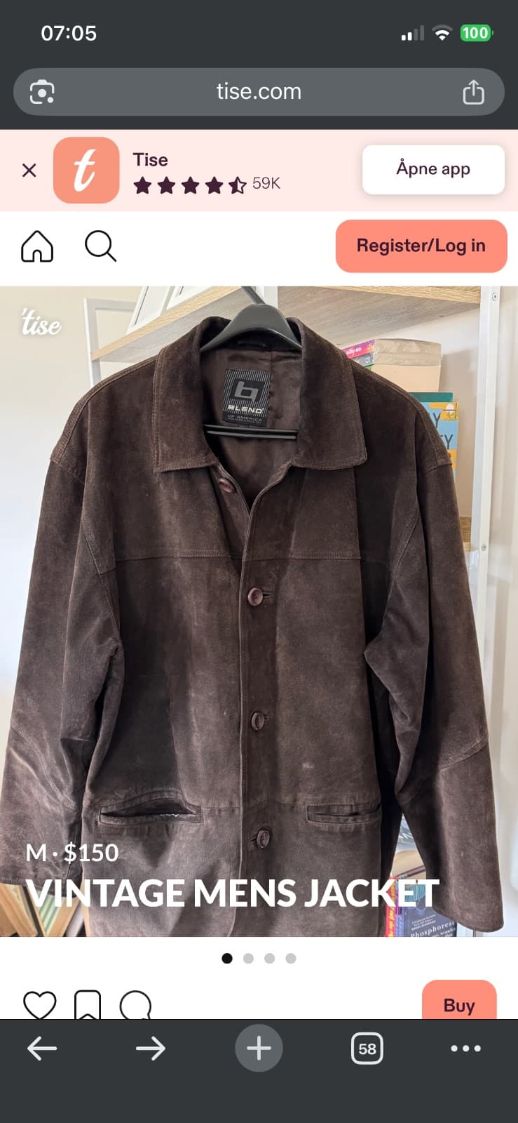 VINTAGE MENS JACKET
